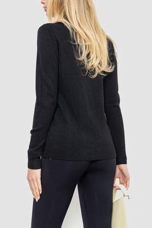 Гольф жіночий однотонний, колір чорний Гольф жіночий однотонний, колір чорний