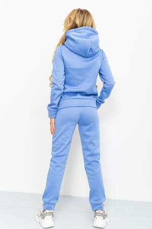 Спортивний костюм жіночий на флісі, колір темно-блакитний Спортивний костюм жіночий на флісі, колір темно-блакитний