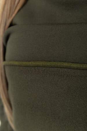 Спортивний костюм жіночий на флісі, колір хакі Спортивний костюм жіночий на флісі, колір хакі