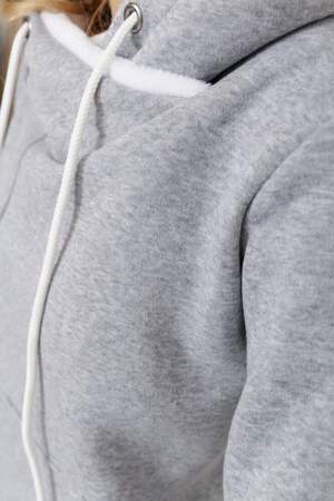 Спортивний костюм жіночий на флісі, сірий