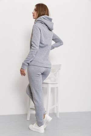 Спортивний костюм жіночий на флісі, сірий