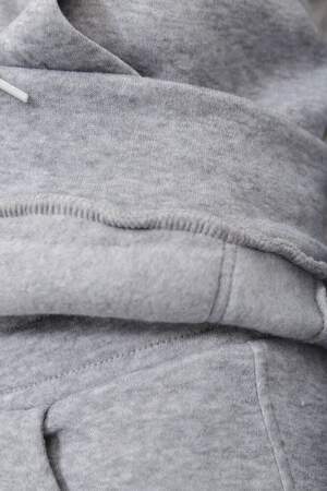 Спортивний костюм жіночий на флісі, сірий